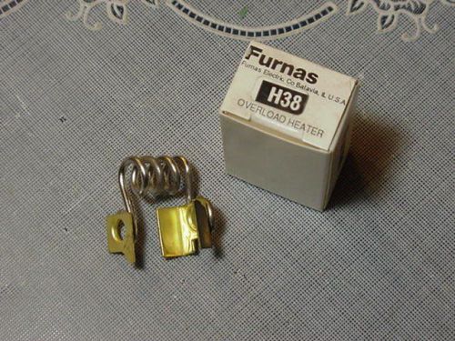 Furnas H38 OverLoad Heater Element NEW IN BOX!