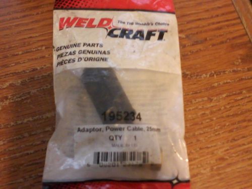 WELD CRAFT POWER CABLE ADAPTOR 25MM