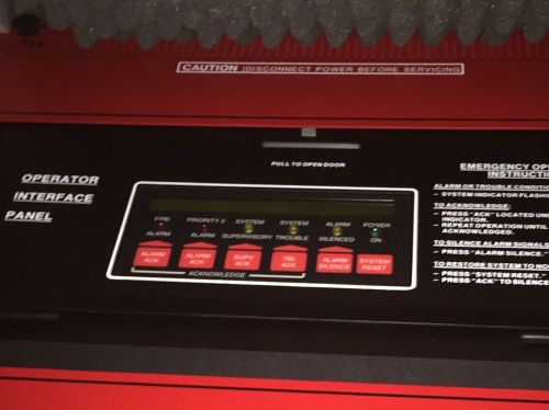 Simplex 4020 fire alarm system control panel