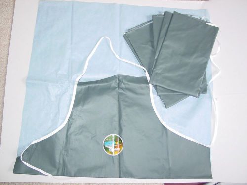 Pyrolon CRFR Protective Chemical Fire Resistant Haz-Mat Apron New 4 pack