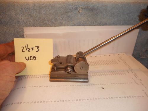Machinists  3/4  usa surface gage with dovetail indicator holder for sale