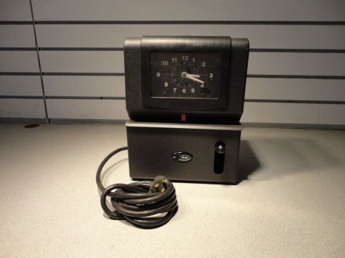 Lathem time clock punch clock  2121 industrial heavy duty without key low ink for sale