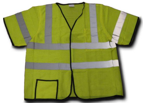 Class 3 Mesh Reflective Safety Vest - Size L/XL