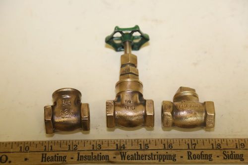 Brass plumbing hardware fits 1/2&#034; (3)