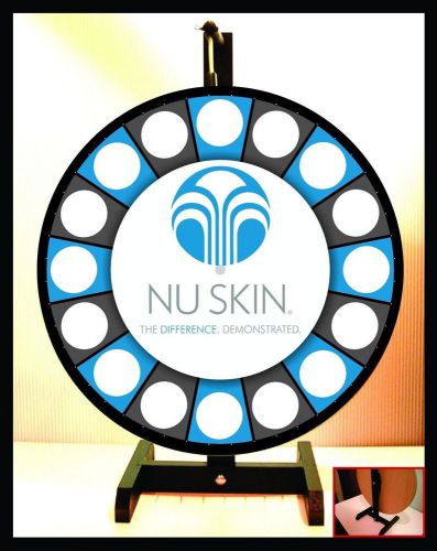 Prize Wheel 18&#034; Spinning Tabletop Portable Nu Skin
