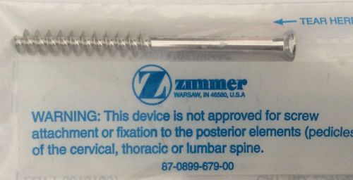 zimmer orthopedic Hex Head Bone Screw 6.5mm X 70 mm partially Threaded