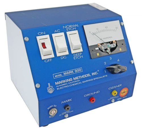 Marking Methods MARK-300 ECM Electro-Chemical Markings Etching Power Controller