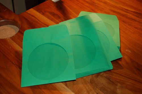 CD/DVD paper envelopes GREEN