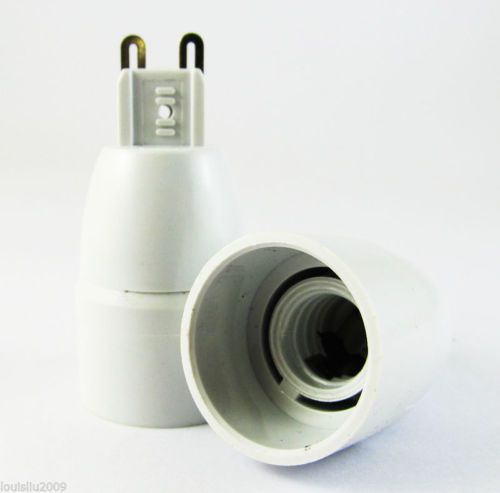 5 x LED Halogen CFL Light Bulb Lamp Converter G9 Male plug to E14 Female Socket