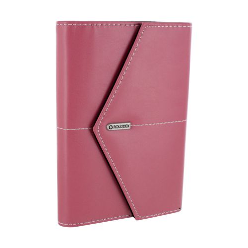 NEW Rolodex Envelope Pink Ribbon Card Case  72 Card Capacity (1734452)
