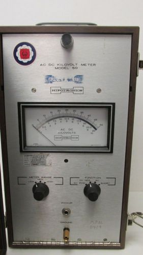 Hipotronics KV50A AC DC Kilovolt Meter BR