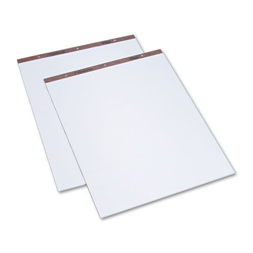 Easel Pads, Unruled, 27 x 34, White, 50-Sheet Pads, 2 Pads/Carton