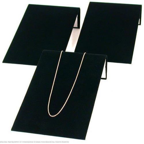 3 Bracelet Display Ramp Black Velvet Jewelry Showcase