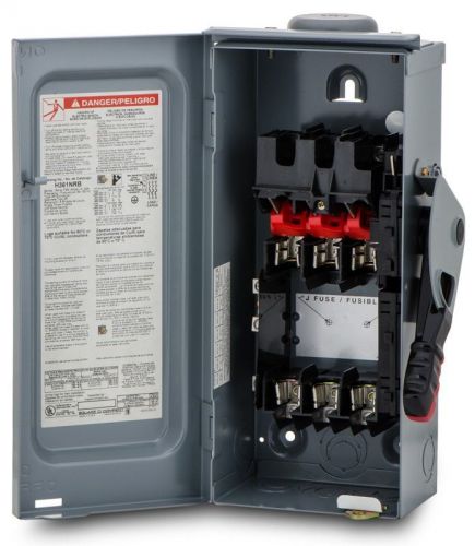 Square-D Disconnect (Heavy Duty Safety Switch,3R, 30A, 3P, 600V, 50/60HZ)