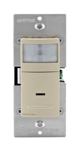 Leviton IPS02-1LI 300-Watt Incandescent 150-Watt LED/CFL Occupancy Sensor (Au...