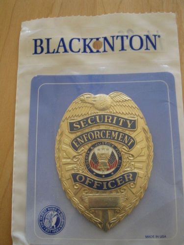 BLACKINTON SECURITY ENFORCEMENT OFFICER