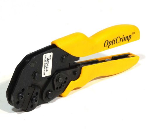 OptiCrimp 0701-2001 ratchet CRIMPER with die for MIL-T-29504 Fiber optic Termini