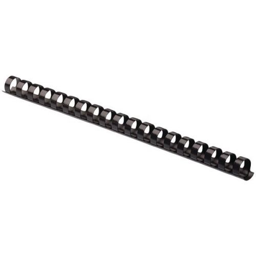 FELLOWES 52325 0.5&#034; Plastic Binding Combs, 100pk (Black)