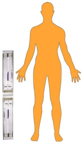 40 X 15 inch Vitiligo Psoriasis Eczema Narrowband UVB Lamp Philips 144 watt