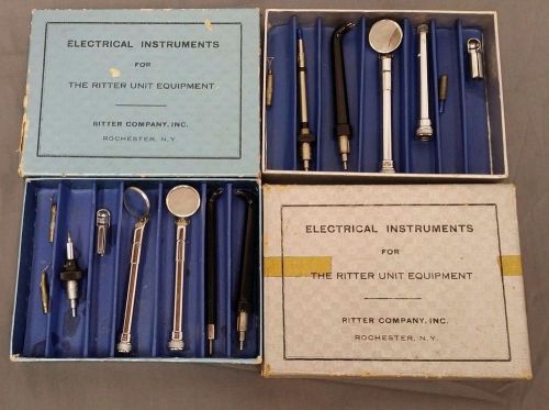 Ritter Electric Dental Instruments - 2 Sets
