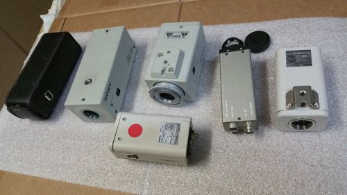 Security CCD Camera Modules / Misc, Sony-Sayno-Panasonic-Securtek (6) in lot