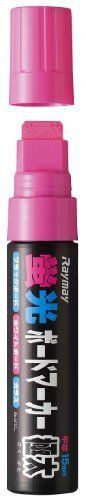 RayMay Fujii board fluorescent marker thick pink LBM482P