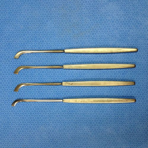 Storz N6670 Wocher Fischer Tonsil Knife and Dissector Lot of 4