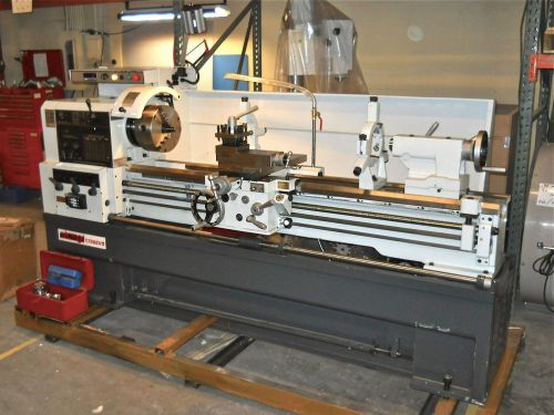 Vectrax heavy duty gap engine lathe w/ variable speed control 17&#034; x 60&#034; 12.5 hp for sale