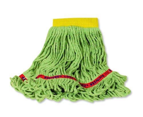 Rubbermaid commercial fgc15106gr00 swinger wet mop head, 5-inch headband, small, for sale