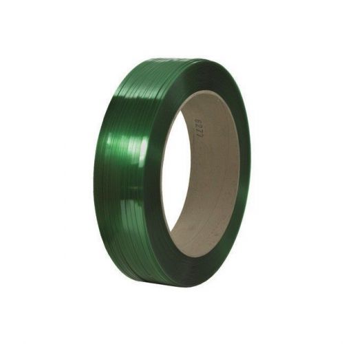 &#034;Signode Comparable Polyester Strapping Smooth 16&#034;&#034;x6&#034;&#034; Core 7/16&#034;&#034;x10500 Green