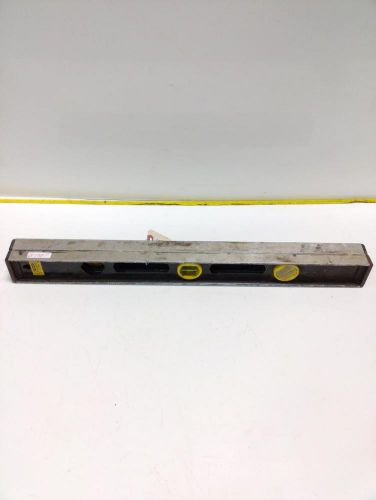 LOT OF 2 STANLEY 24&#034; MAGNETIC LEVEL
