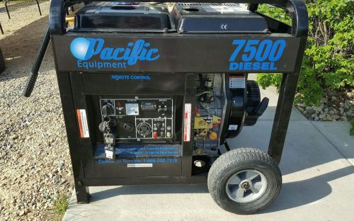 Pacific 7500 Diesel Generator