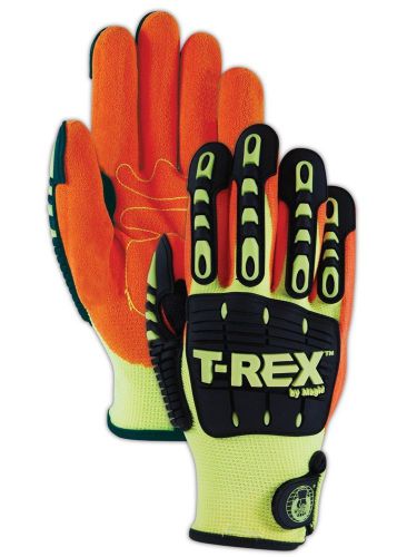 New magid t-rex trx500 hi-viz impact glove-size x-large for sale