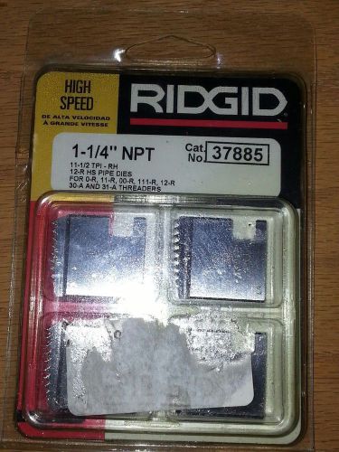 RIDGID 1-1/4&#034; NPT Pipe Thread Dies