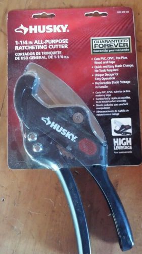 Husky PVC Ratcheting cutter 1 1/4 &#034;
