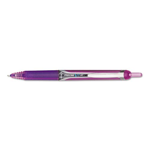&#034;Pilot Precise V7rt Retractable Roller Ball Pen, Purple Ink, .7mm&#034;