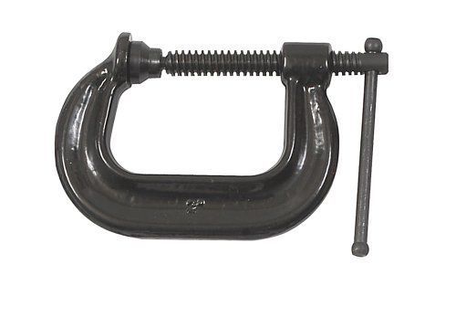 NEW Bessey CDF402 2 Inch x 2 Inch Black Oxide Spindle Drop Forged C Clamp