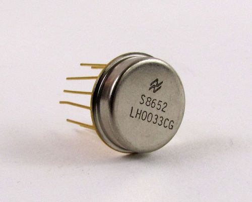 National semiconductor fast buffer - 20v, ultralow noise - lh0033cg for sale