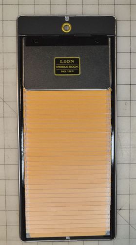 Lion Office Visible Record Book - No. 153