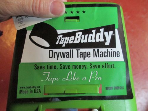 Tapebuddy tape machine sheetrock drywall compound mud job application tool f055 for sale