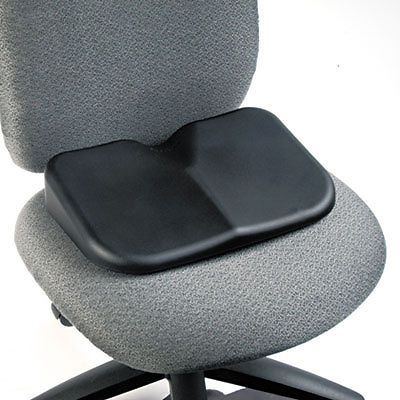 Softspot Seat Cushion, 15-1/2w x 10d x 3h, Black, Sold as 1 Each