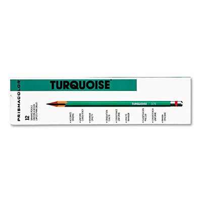 Turquoise Drawing Pencil, HB, 1.98 mm, Dozen, Sold as 1 Dozen