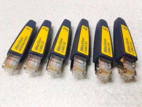Fluke LinkRunner 1-6 WireView Cable ID,  WireMap No 1 to 6 Wire Mapper Kit