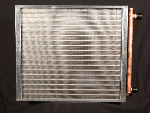 19x20 Water to Air Heat Exchanger / For Outdoor Wood Furnace 2 Season Warranty