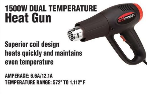 1500 Watt Professional Heat Gun - New &amp; Unopened - Dual Temperature to 1112° F