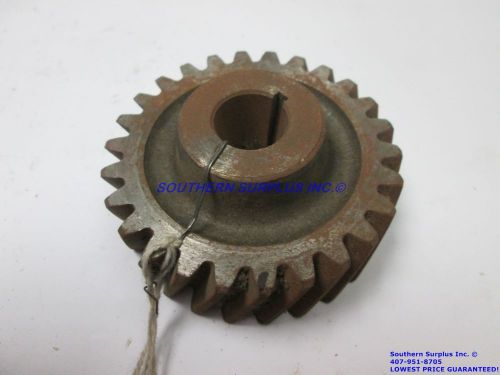 AGCO 2138873 26-Tooth Tapered Shaft Gear 2-15/16&#034; OD 1/2&#034; Minor ID 1/8&#034; Keyway
