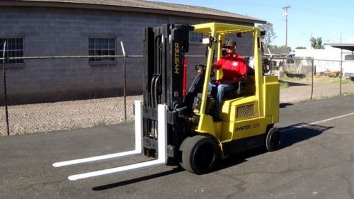 2002 Hyster S120XMS - 12,000lb Capacity Forklift / Low Hours / Triple Mast / LPG