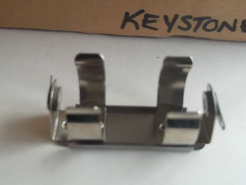 2173  KEYSTONE - QTY 10 - SINGLE C CELL Battery Holder with solder lugs  NEW