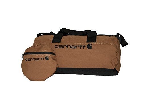 Carhartt packable duffel, 18-inch, carhartt brown for sale