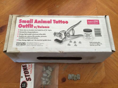 Small Animal Tattoo Kit, 5/16&#034; Digits (sc-362002)